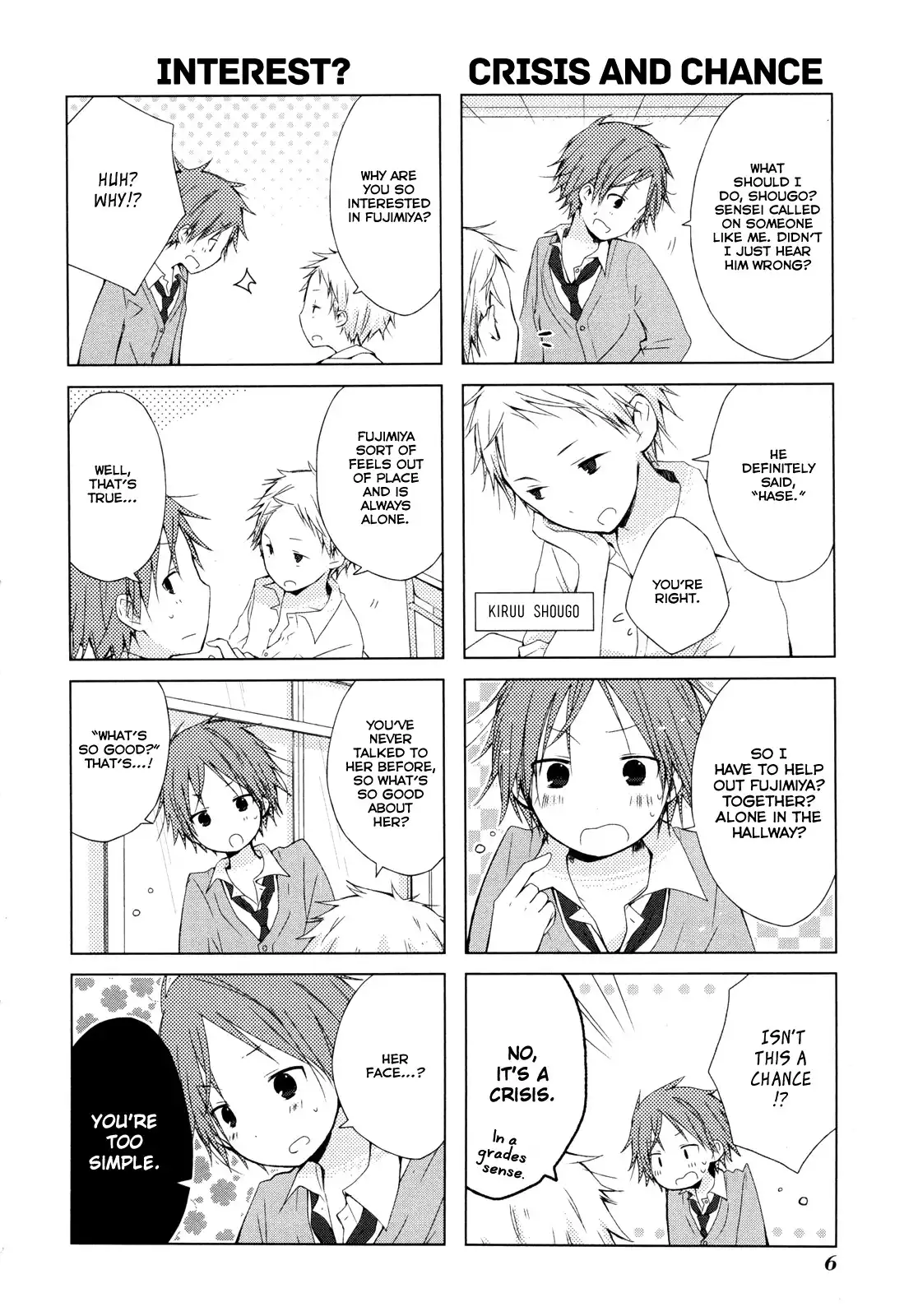 Isshuukan Friends. Chapter 0 7